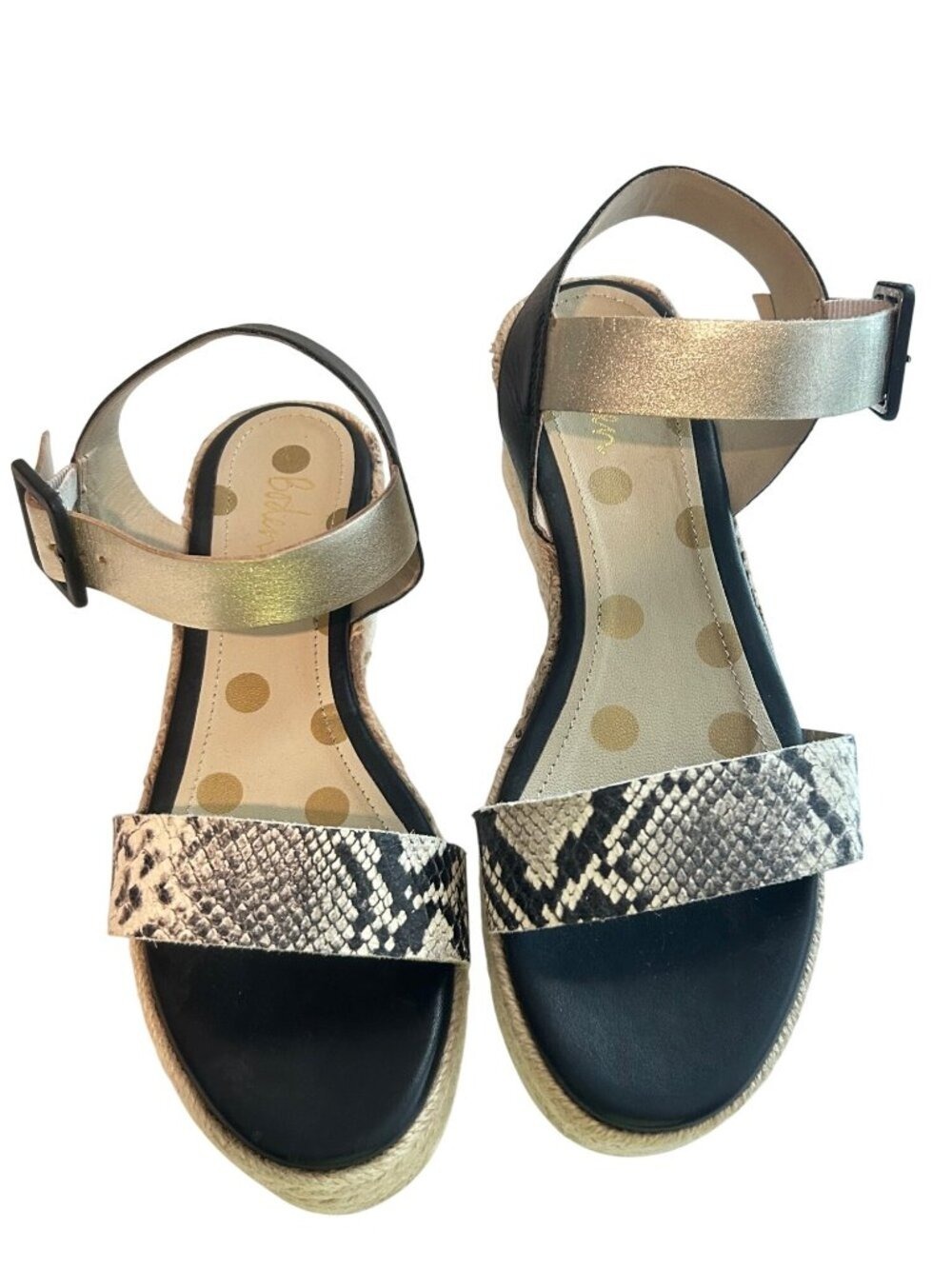 Boden Lena Flatform Espadrille Sandals size 37 US size 6